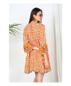 Egehoff Fie kjole orange
