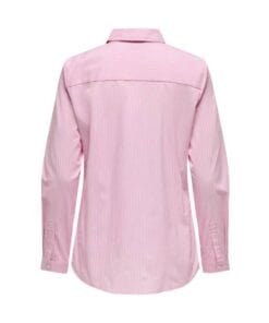JDY Mio skjorte lyserød/hvid strib